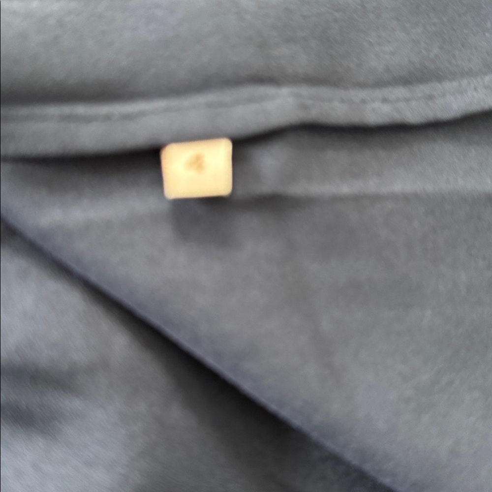 Ted Baker Zemi Pearl Printed Long Sleeve Mini Dress Dark Blue 3 US 8 - Picture 11 of 12